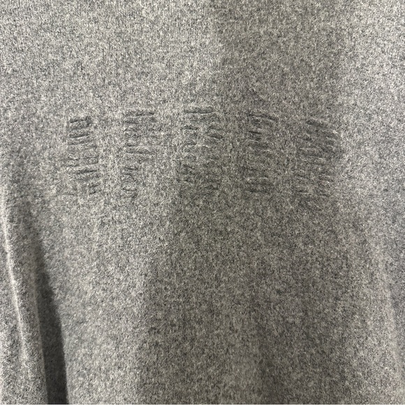 Krimson Klover Grey Apres Ski Cashmere Wool Blend Sweater Size Large Womens - Picture 3 of 10